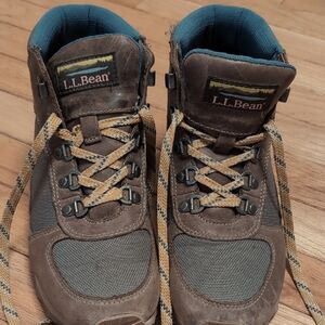 L.L. Bean Women's Brown and Gray Hiking Boots